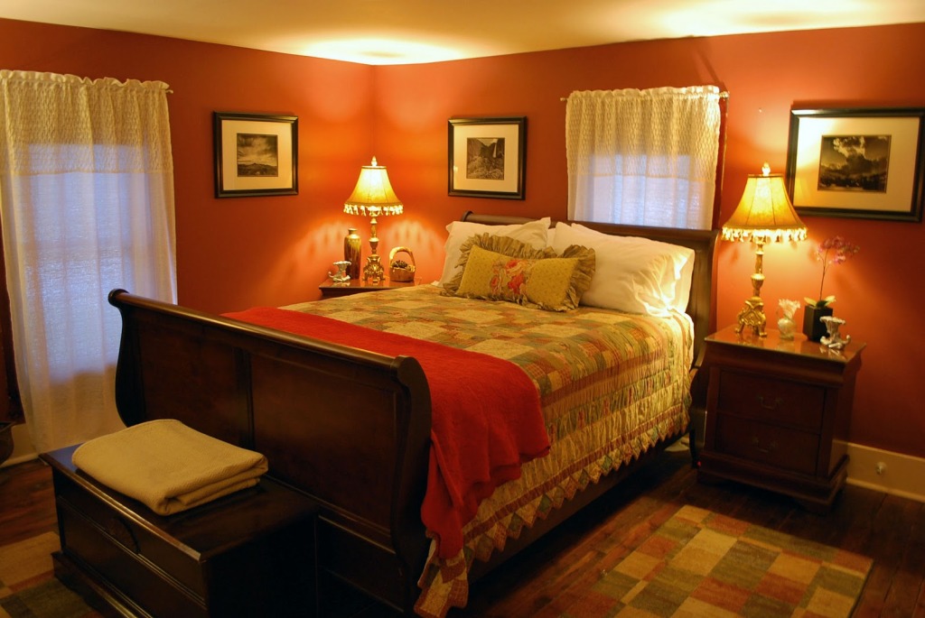 cozy guest room